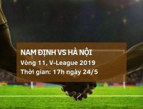 Nam Định vs Hà Nội: Kèo bóng đá Dafabet ngày 24/5
