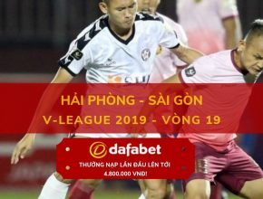 [V-League 2019, Vòng 19] Hải Phòng vs Sài Gòn 4