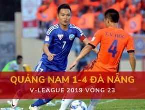 Highlight: Quảng Nam 1-4 SHB Đà Nẵng (V-League 2019 - Vòng 23)