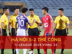 Highlight: Hà Nội 5-2 Viettel (V-League 2019 - Vòng 23)