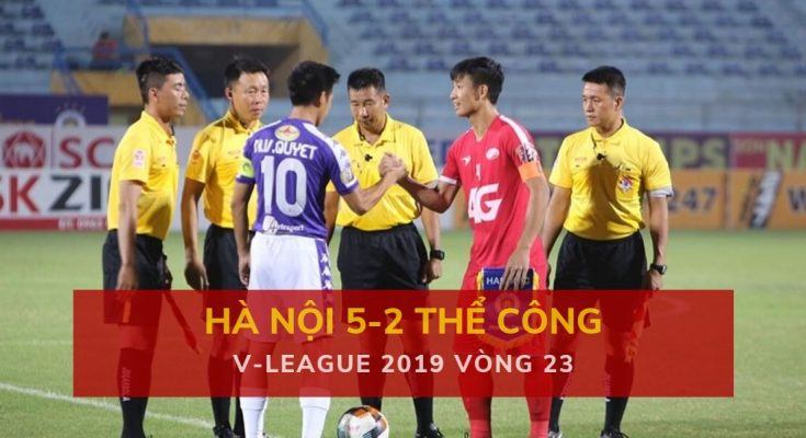 Highlight: Hà Nội 5-2 Viettel (V-League 2019 - Vòng 23)