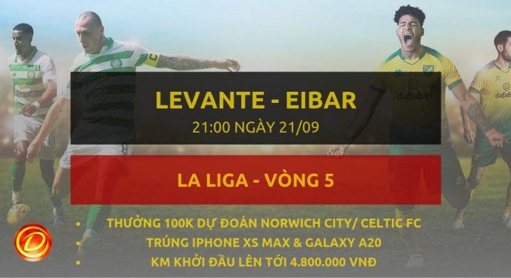 bong da tay ban nha [La Liga] Levante vs Eibar dafabet