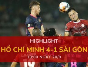 highlight v-league-2019-vong-24-dafabetvietnam (Hồ Chí Minh 4-1 Sài Gòn)