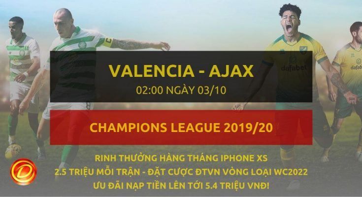 [Champions League] Valencia vs Ajax dafabet