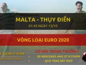 Malta - Thụy Điển - Phần Lan-Vong loai Euro 2020-13-10