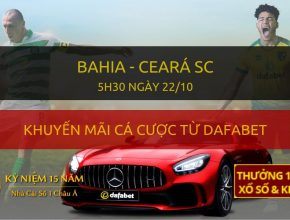 Soi kèo trực tiếp: Bahia BA - Ceara CE (5h30 sáng 22/10)