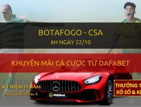 Soi kèo trực tiếp: Botafogo RJ - Csa AL (6h sáng 22/10)