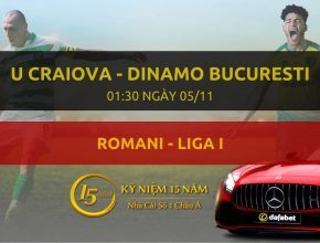 CS Universitatea Craiova - Dinamo Bucuresti (01h30 ngày 05/11)