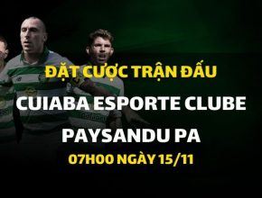 Cuiaba Esporte Clube MT - Paysandu PA (07h00 ngày 15/11)