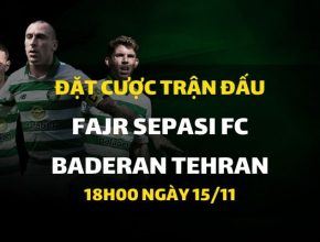 Fajr Sepasi FC - Baderan Tehran (18h00 ngày 15/11)