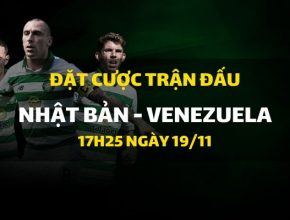 Nhật Bản - Venezuela (17h25 ngày 19/11)