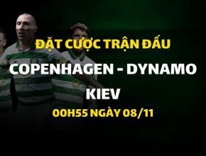 FC Copenhagen - FC Dynamo Kiev (00h55 ngày 08/11)