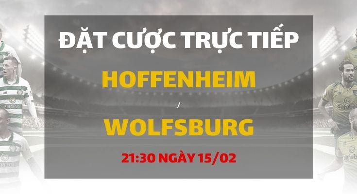 TSG Hoffenheim - VfL Wolfsburg (21h30 ngày 15/02)