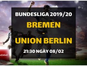 Werder Bremen - Union Berlin (21h30 ngày 08/02)